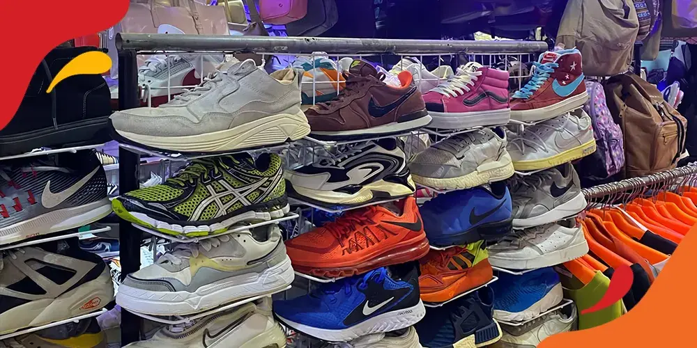 Thrifting Sepatu Pasar Senen